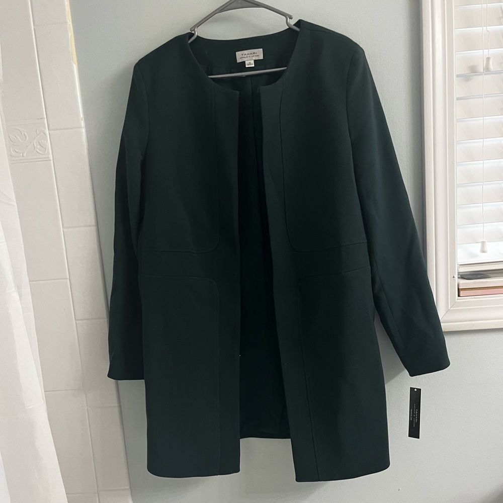 Green Elie Tahari topper